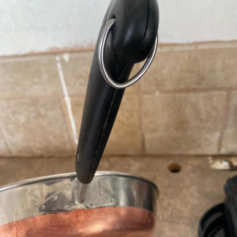 Revere 10” Copper Bottom Frying Pan with Black Handle - Picture 6 of 7